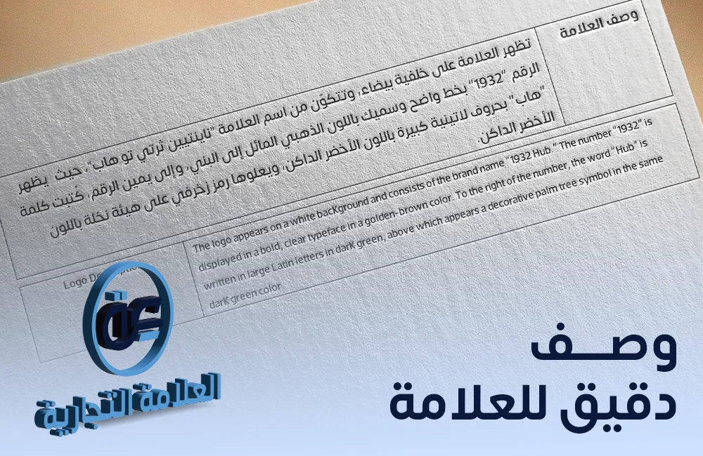وصف العلامة التجارية